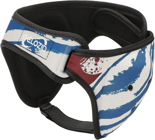 Vista 12 de Gelozid Casco ajustable de lucha libre para BJJ, MMA Grappling y entrenamiento, protector de oídos y casco de protección de coliflor