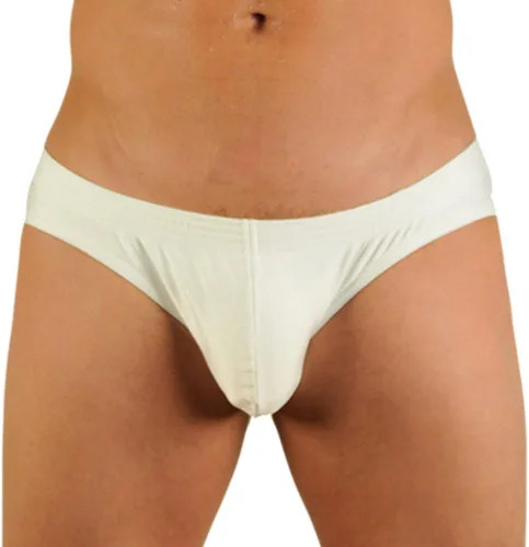 Vista 2 de Traje de baño bikini para caballero, estilo tanga por Gary Majdell