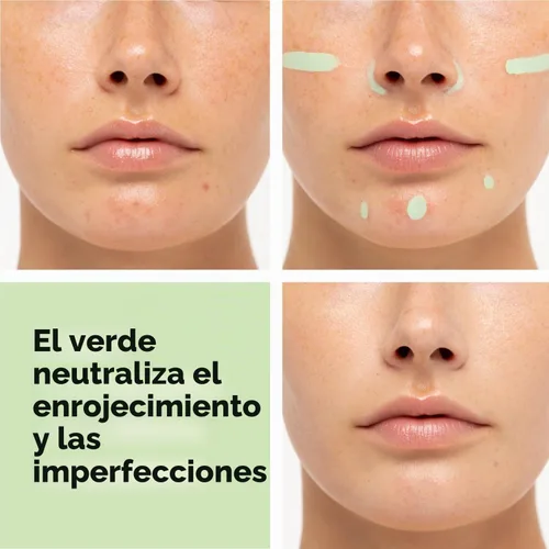 Vista 3 de Physicians Formula Butter Glow Corrector, neutraliza el enrojecimiento y oculta imperfecciones, impregnado con ingredientes iluminadores y Verde