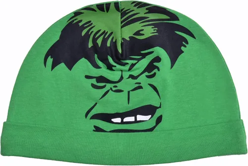 Vista 4 de Marvel Conjunto de body y gorro de manga corta de superhéroe para recién nacido y bebé, Spider-ManThorCapitán AméricaHulkIron Man