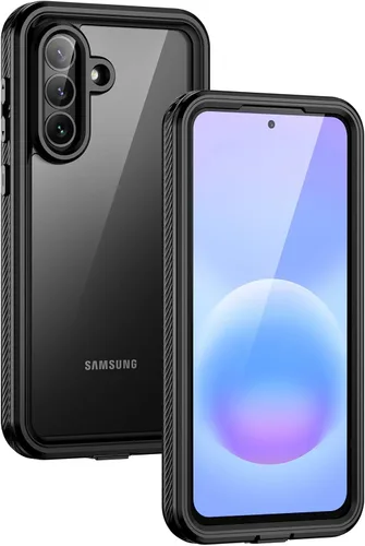 Vista 8 de Lanhiem - Funda para Samsung Galaxy A16 5G, impermeable IP68, resistente al polvo, con protector de pantalla integrado, cubierta protectora