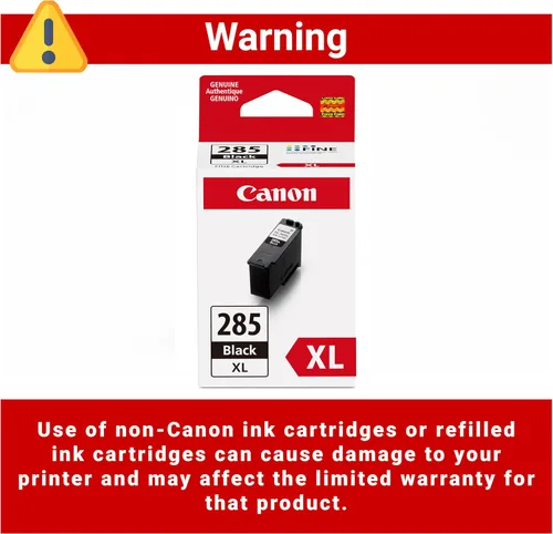 Vista 5 de Canon PG-285 XL - Cartucho de tinta negra original, compatible con TR7820, TS7720/7722