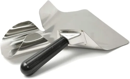Vista 6 de Acero inoxidable Frita Bagger Scoop Chip Palomitas Bagger Ice Candy Snacks Postres Scooper, Mango derecho