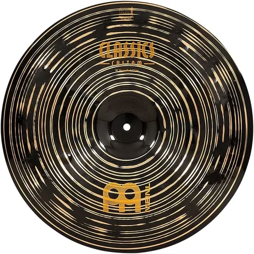 Vista 7 de Meinl - Platillo de porcelana de 18 pulgadas, clásicos, oscuros, fabricado en Alemania, (CC18DACH) Platillo para batería de bronce B12