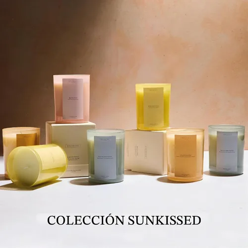 Vista 7 de Vela perfumada de bergamota y jazmín 11 onzas, 60 horas de combustión Cera de soja natural, mecha de algodón Velas perfumadas de soja