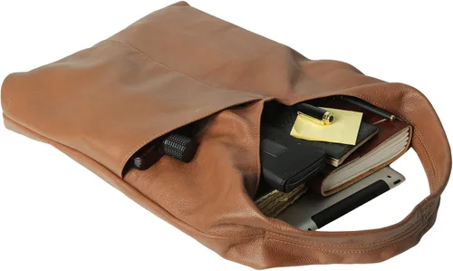 Vista 7 de Komal's Passion Leather Bolso de mano para mujer, bolso para mujer, bolso de compras de viaje, bolso de hombro multiusos