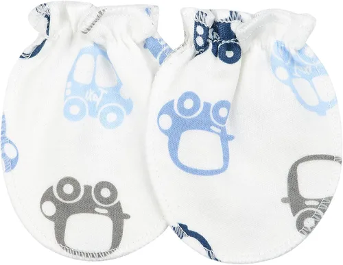 Vista 2 de Guantes de algodón para recién nacido guantes de algodón para bebés y niñas