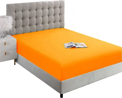Vista 15 de Sábana ajustable de tamaño completo Ghooss - Sábana con bolsillo profundo de hasta 14 pulgadas - Resistente a las arrugas, la decoloración