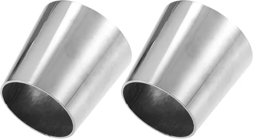 Vista 23 de X AUTOHAUX - Tubo de escape con mandril para coche, codo doblado, tubo de acero inoxidable 304, reductor concéntrico de 2.5" DE a 3" DE, 2 piezas