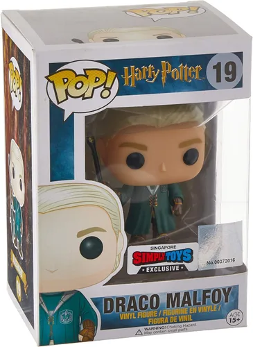 Vista 3 de Funko - Figura de Quidditch Harry Potter-Draco Malfoy, multicolor, 6881