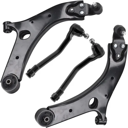Vista 111 de Detroit Axle - 4 piezas de brazos de control traseros para Ford C-Max, Focus, Mazda 3 5, Volvo C30, C70, S40, V50, 4 brazos de control superiores e