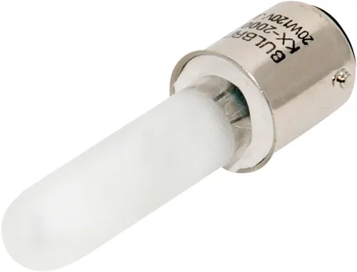 Vista 6 de Bulbrite Bombilla KX40FR/DC de doble contacto con base de bayoneta (BA15D), 1 unidad (paquete de 1), escarcha Frost