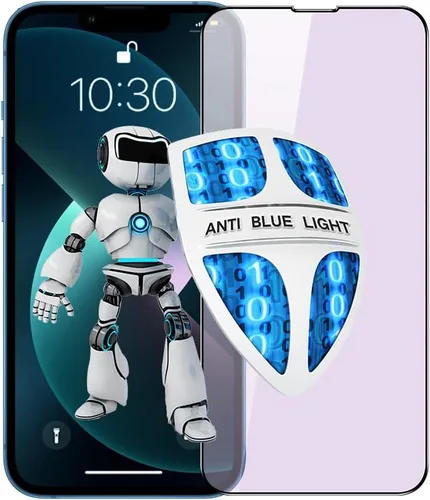 Vista 2 de PERFECTSIGHT Protector de pantalla de vidrio templado antiluz azul compatible con iPhone 12 y iPhone 12 Pro de 6.1 pulgadas versión 2020, cuidado