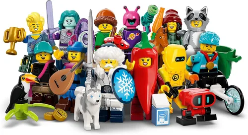 Vista 4 de Lego Serie 22 Juego completo de 12 minifiguras 71032