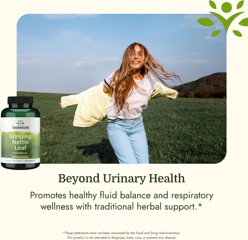 Vista 5 de Swanson Hoja de ortiga (Urtica Dioica) – Suplemento herbario que promueve el tracto urinario y el apoyo a la salud respiratoria – Puede apoyar