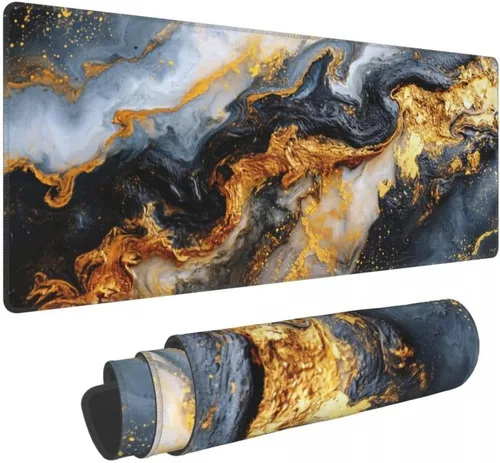 Vista 17 de Alfombrilla de escritorio, tapete de escritorio de 31.5" × 11.8", alfombrilla grande para mouse de juegos, alfombrilla duradera extendida para mouse