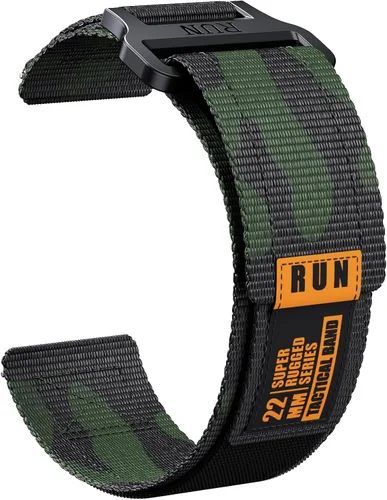 Vista 25 de CARBINOX Correa duradera de 0.866 in compatible con relojes inteligentes ajustables, ajuste seguro