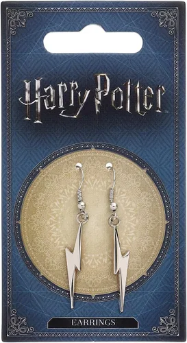 Vista 2 de Pendientes de rayo oficiales de Harry Potter Jewelry, NA