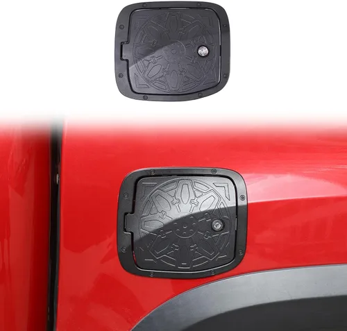 Vista 10 de HAPPYHORSE Tapa de Repuesto para Tanque de Combustible con Cerradura Antirrobo Compatible con Toyot@ Tacoma 2016-2022 Tapa Decorativa de Llenado