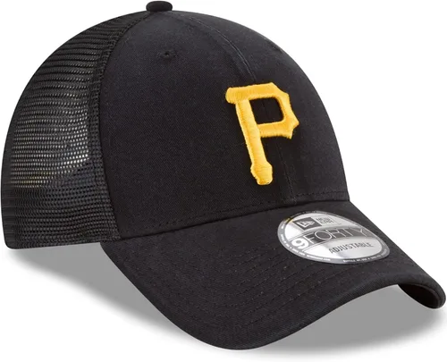 Vista 3 de Gorra ajustable New Era MLB 9FORTY Mesh Trucker de talla única Negro