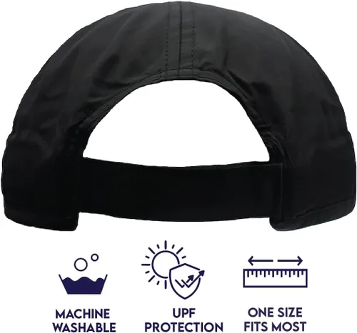 Vista 3 de Sprints Race Day Performance - Gorra deportiva ligera, de secado rápido, talla única, unisex