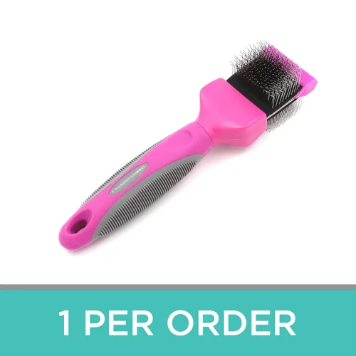 Vista 4 de Groomer Essentials Cepillo flexible deslizante - Firma simple/media