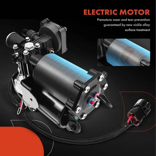 Vista 4 de A-Premium Compresor de suspensión de aire compatible con Hyundai Equus 2011 2012 2013 2014 2015 2016, Sedán, repuesto # 558103M000, 55810-3M000