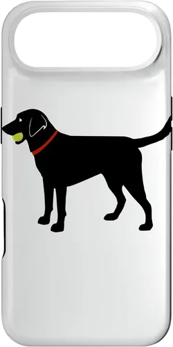 Vista 27 de Labrador Retriever Fetch, Black Lab Play Ball Dog Lover Gift Case for iPhone 17