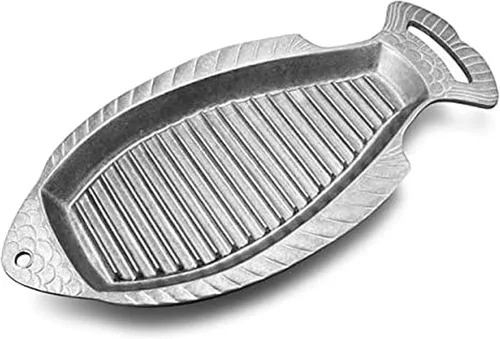 Vista 8 de Wilton Armetale Gourmet Grillware - Plancha con asas, 18.5 pulgadas