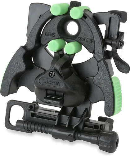 Vista 7 de Carson HookUpz 2.0 universal para smartphone, adaptador óptico para prismáticos, catalejos, telescopios, microscopios, monoculars y más (IS-200)