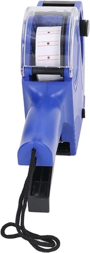 Vista 4 de FTVOGUE Máquina de etiquetado de precios, máquina de etiquetado manual Pistola de etiqueta de precio de 8 dígitos con cartucho, herramienta portátil