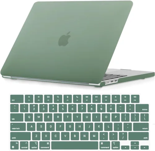 Vista 63 de Se7enline Funda para MacBook Neo de 13 pulgadas modelo A3404 2026, verde