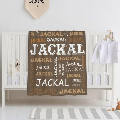 Vista 10 de Manta personalizada con nombre para niños, manta de bebé personalizada para niños, manta de nombre personalizada para niña/niño, regalos