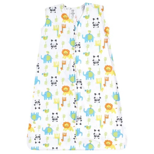 Vista 33 de Luvable Friends - Saco de dormir para bebé sin mangas, diseño unisex, Saco de dormir de algodón sin mangas, saco de dormir, manta, 0-6 meses