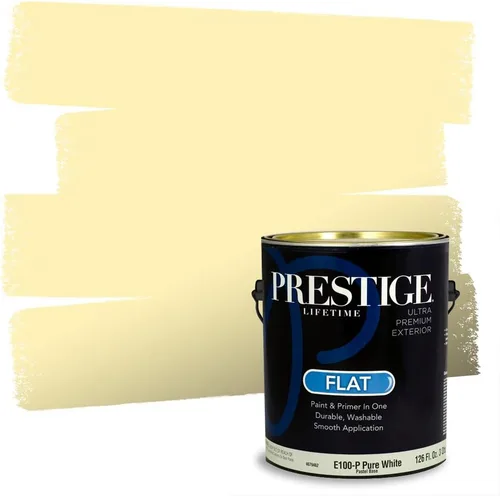 Vista 220 de PRESTIGE Pinturas de pintura exterior e imprimación en uno, 1 galón, plano, combinación comparable de Benjamin Moore* Pila de heno