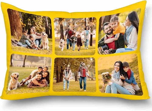 Vista 12 de Funda de almohada con foto personalizada, regalos para la familia, fotos personalizadas, fundas de almohada decorativas personalizadas, regalos
