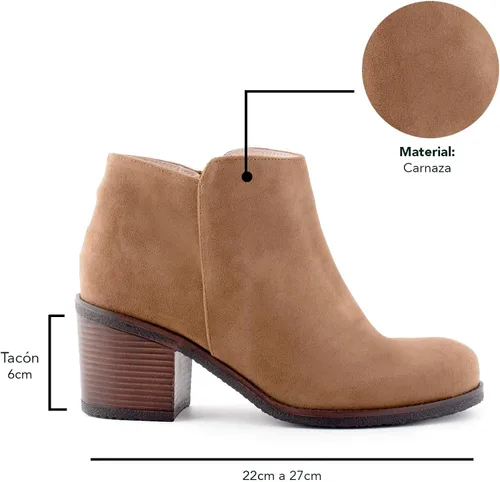 Vista 3 de Bota Tucson Yayas para mujer - Made in Mexico - Bota Tucson Fancy - Formal, casual y fácil de combinar.