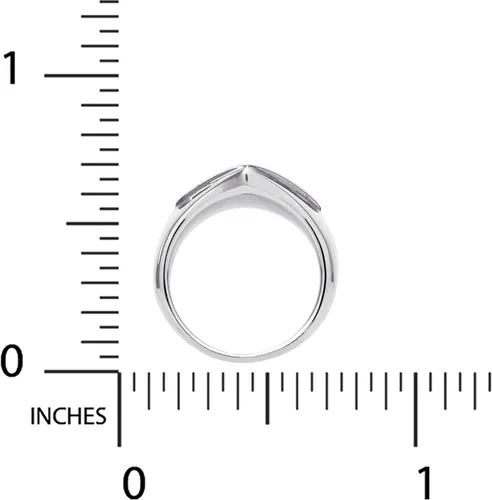 Vista 5 de DC Comics Anillo de acero inoxidable para hombre con logotipo de la Liga de la Justicia
