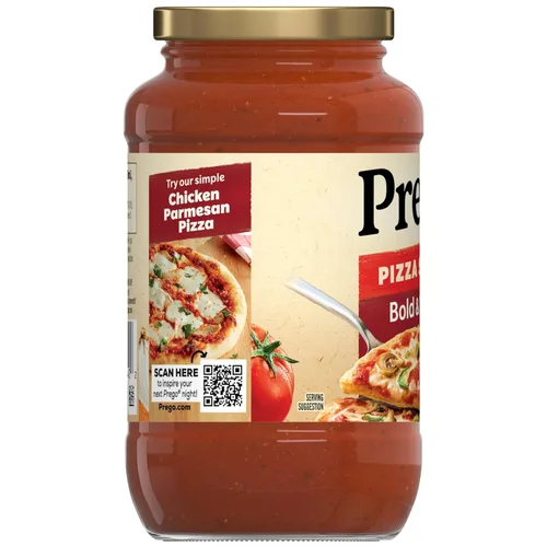 Vista 7 de Prego - Salsa de pizza picante y atrevida, frasco de 14 onzas