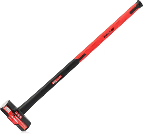 Vista 11 de MAXPOWER Martillo de trineo de 2 libras, mango de fibra de vidrio de 9-1/4