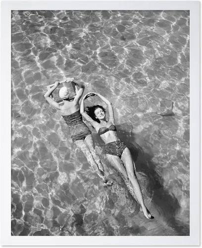 Vista 24 de Poster Master Póster clásico costero, impresión acuática vintage, regalo para artistas, amigos, atrapa las olas, surfistas en el mar, playa, costa