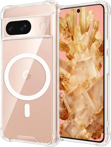 Vista 6 de KIOMY Funda de color rosa intenso neón para Google Pixel 6a a prueba de golpes, cubierta protectora de poliuretano termoplástico flexible, bisel