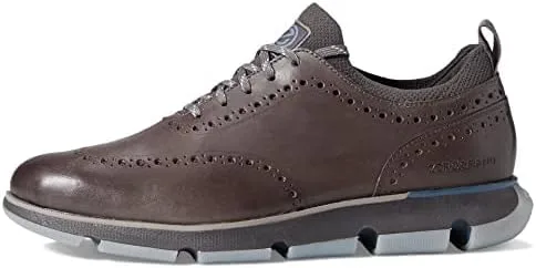 Vista 4 de Cole Haan 4Zerogrand Oxfords para hombre Gamuza Ironstone con forro de lana