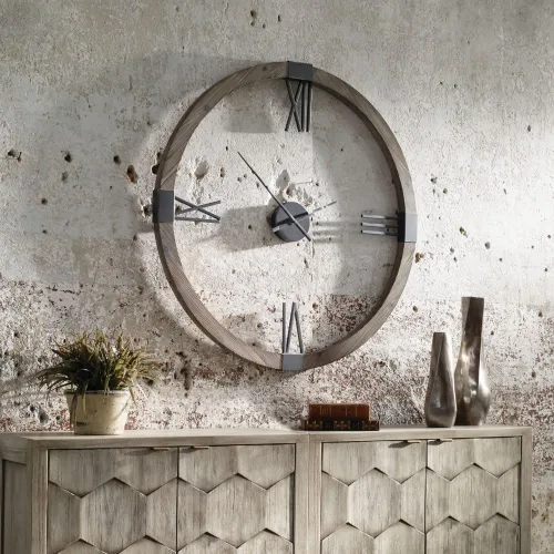 Vista 8 de Uttermost Marcelo - Reloj de pared moderno de 39,5 pulgadas