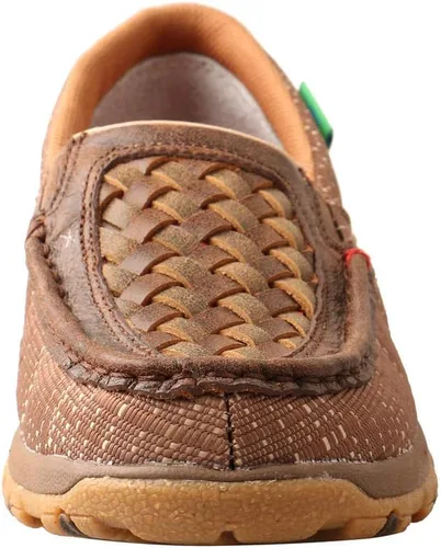 Vista 3 de Twisted X 4" Double Gore - Zapato de cuero con suela de cuña para hombre