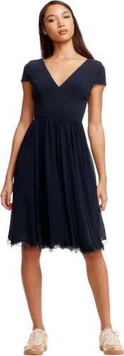 Vista 8 de Dress the Population Vestido para mujer ajustado y con vuelo Negro