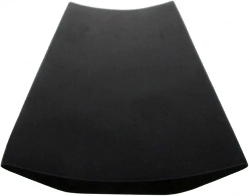 Vista 2 de Bandeja rectangular de bambú reutilizable para sushi de 7 x 2.8 pulgadas, 10