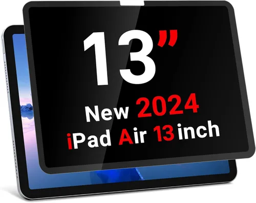 Vista 10 de ZOEGAA Pantalla de privacidad para iPad Pro de 11 pulgadas (chip M4 2024), protector de pantalla extraíble y reutilizable para iPad Pro de 11