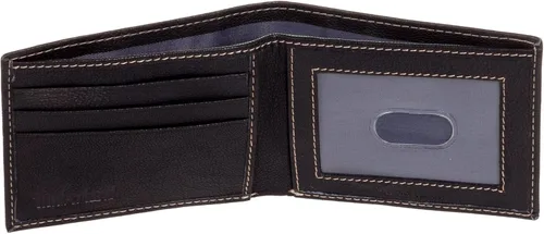 Vista 4 de Billetera tipo Slimfold de cuero para hombre Timberland Blix, Negro, Talla única