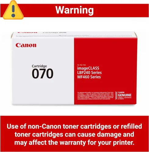 Vista 4 de Canon Cartucho de tóner negro 070 original compatible con MF465dw, MF462dw, LBP247dw, LBP246dw